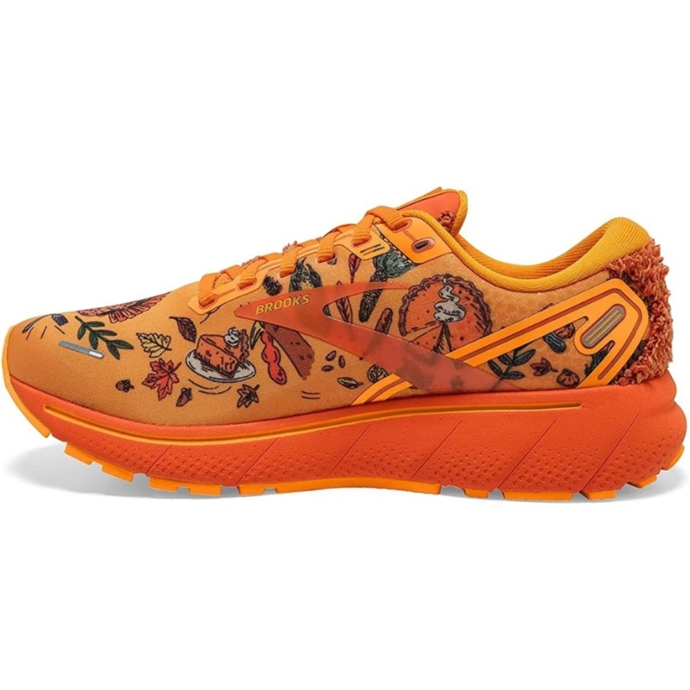 Brooks Women's Ghost 14 Neutral Running Shoes Thanksgiving Orange